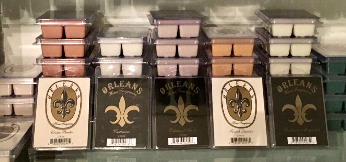 ORLEANS HOME FRAGRANCES WAX MELTS YOUR CHOICE FRAGRANCE