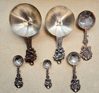 GANZ Set 6 Measuring Spoons Cups - Faith, Joy, Love, Hope - 1/4 Teaspoon - 1 Cup