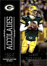 2016 Panini #14 Aaron Rodgers Accolades