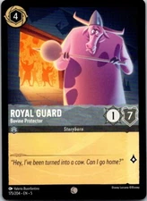 Disneys Lorcana Royal Guard - Bovine Protector Shimmering Skies Free Shipping!