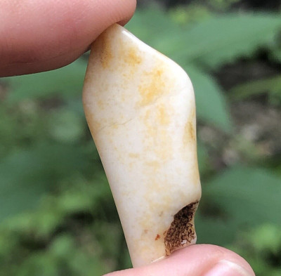 4gr STONE ARTEFACT Tuff/Zeolitepp ARROWHEAD Preform Adze Neolithic