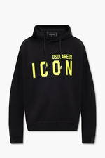 DSQUARED2 Icon Cool Hoodie Black [S79GU0102-9...