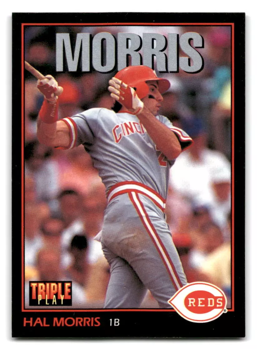 Hal Morris trading card