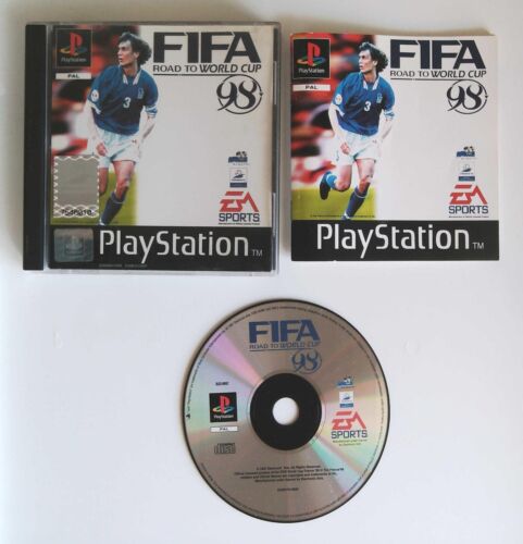 PS1 : FIFA ROAD TO WORLD CUP 98 Completo, ITA! PLAYSTATION 1 PSONE PSX PS2 PS3