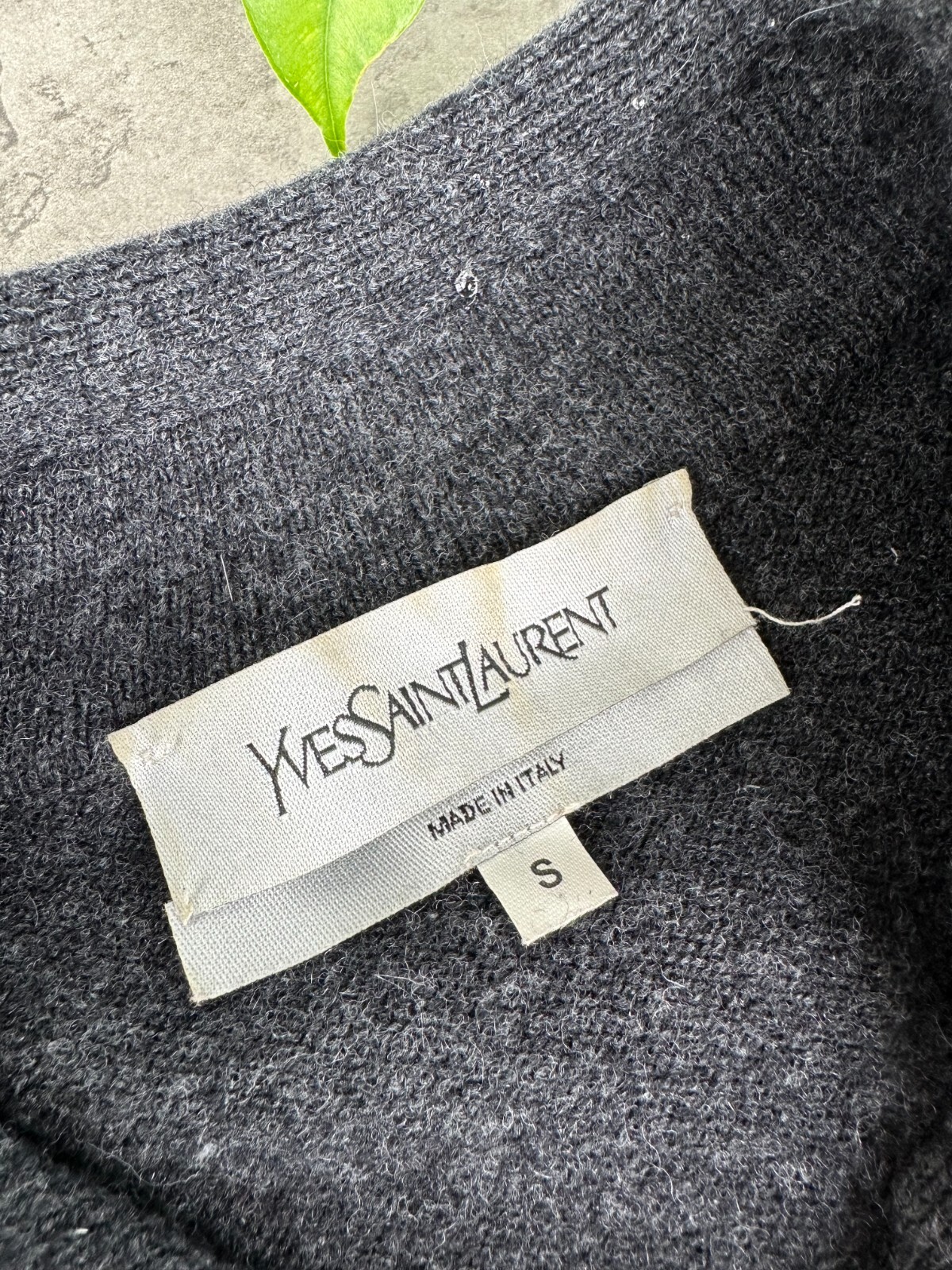 Abito donna Yves Saint Laurent lana cashmere taglia S