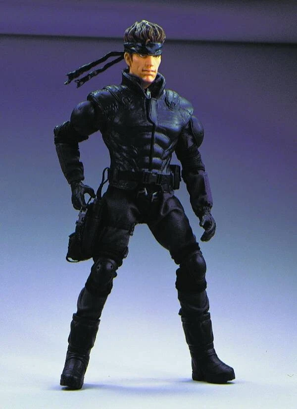 METAL GEAR SOLID SNAKE 12 IN 1/6 FIGURE KONAMI DOLL COLLECTION NEW