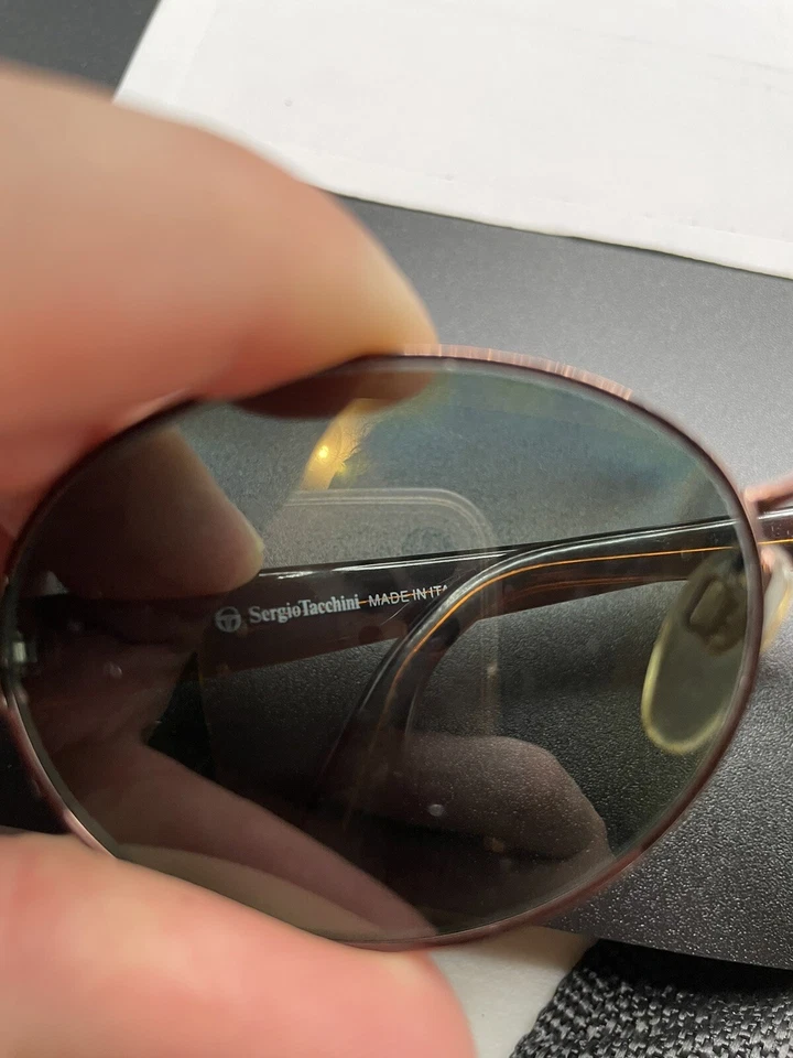 Sergio Tacchini 太阳镜框 意大利 ST1072/S T869/11 棕色 56-18-130 LT76 — 第 3/4 张图片