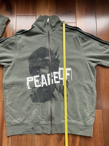 Chaqueta Juicy Couture Hombre XL Pieza De Colección Y2K Gorilla Peace Of - Imagen 9 de 15