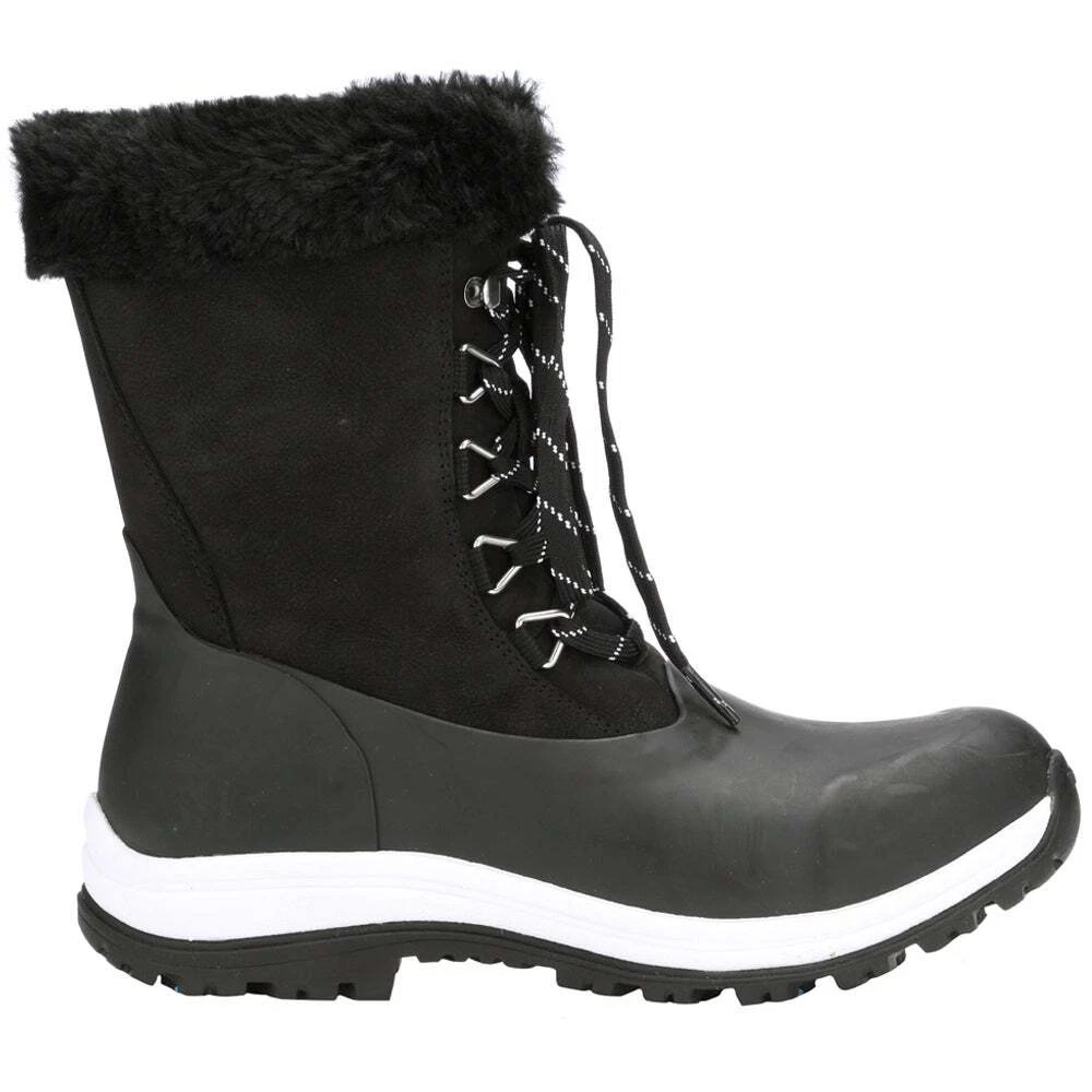 Muck Boot Womens Apres Lace Arctic Grip Snow Boots