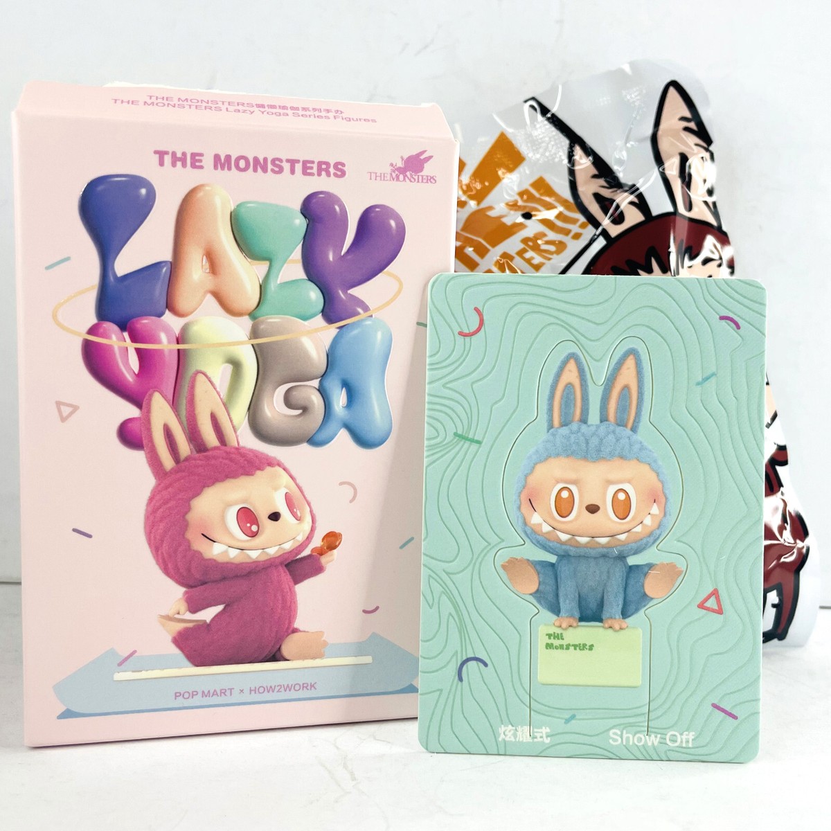 POP MART Labubu The Monsters Lazy Yoga Series Confirmed Box