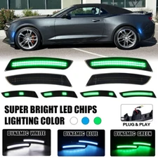 Dynamic LED Side Marker Light Front Rear for Chevy Camaro LS LT SS ZL1 2016-2023
