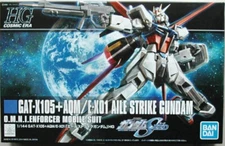 BANDAI GAT-X105+AQM/E-X01 WING STRIKE GUNDAM O.M.N.I ENFORCER MOBILE SUIT