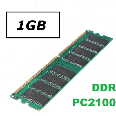 1GB 1024MB DDR DDR1 RAM Speicher PC2100 266MHz 184-pin 2.5V Arbeitsspeicher