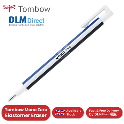 Tombow Radierer MONO Zero runde Spitze 2,3 mm Durchmesser nachfüllbar Präzisions-Radierwerkzeug
