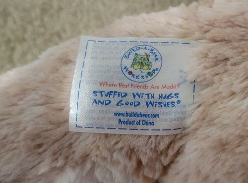 Build A Bear Brown Bunny Rabbit Plush With Pink Clothing Stuffed Toy Soft - Picture 6 of 12