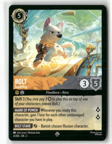 Bolt - Superdog 4 Lorcana Archazia's Island