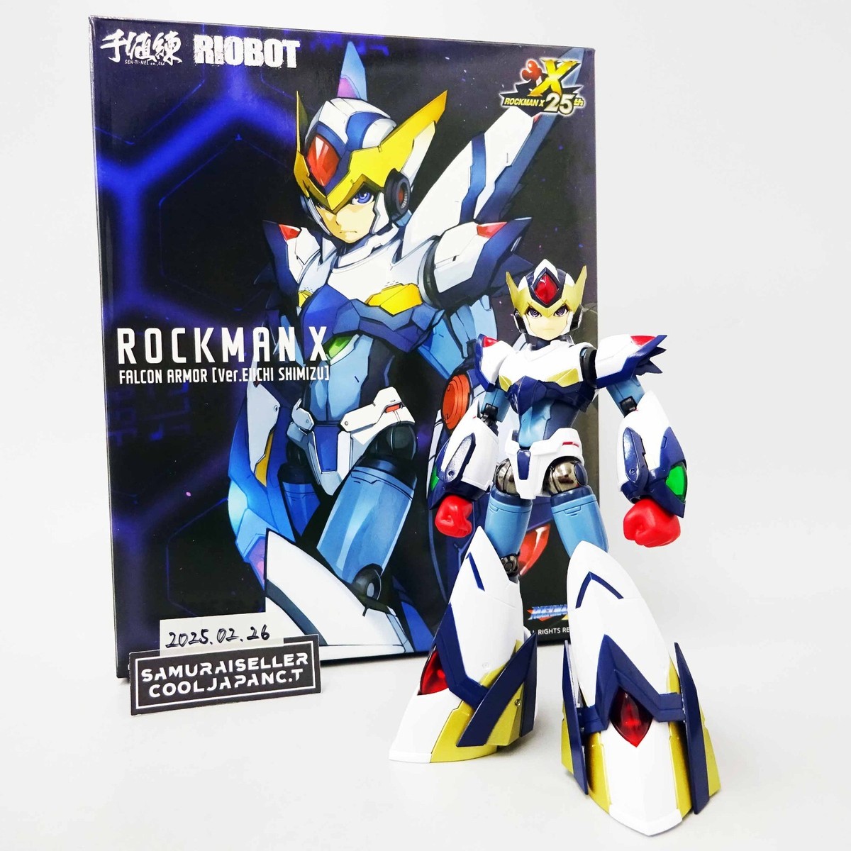 Sentinel RIOBOT Rockman Megaman X Falcon Armor Ver. EIICHI Sentinel RIOBOT Rockman Megaman X Falcon Armor Ver. EIICHI