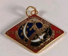 Vintage Space Shuttle Columbia NASA STS-40 Charm