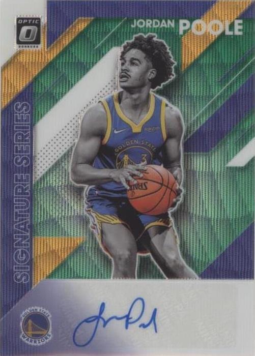 2019-20 Panini Donruss Optic - Jordan Poole #SS-JPL for sale | eBay