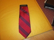 RALPH LAUREN RED NAVY BLUE MEN'S TIE NEW