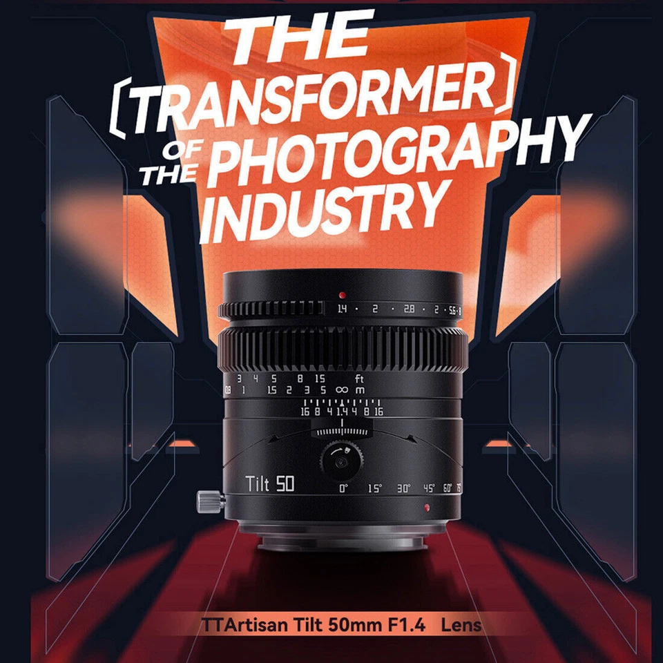 TTArtisan 50mm F1.4 Tilt Shift Full Frame Lens L-Mount For Leica T SL Sigma FP - Image 4 of 4