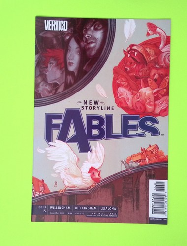 Fables #6 2002 Vertigo High Grade Comic Book X48-26