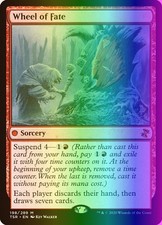 MTG Magic the Gathering Wheel of Fate (198/429) Time Spiral Remastered LP FOIL