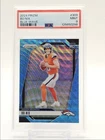 BO NIX 2024 PANINI PRIZM ROOKIE FOOTBALL BLUE WAVE RC /230 PSA 9 Q0004