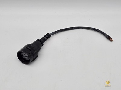 Bundeswehr U77/U Stecker +Kabel Funk Headset 10-Pin Verbinder BW SEM 52-90 Radio