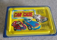 Vintage Matel Hot Wheels Lot of 22 Cars with Carrying Case
