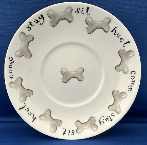 ROY KIRKHAM Fine Bone China English Breakfast Tea Cup & Saucer 2001 "Walkies" - Picture 2 of 10