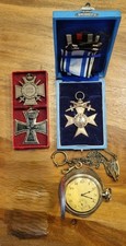 Militärischer Nachlass meines Opas: Bayerisch Orden, Genfer Taschenuhr, Urkunden