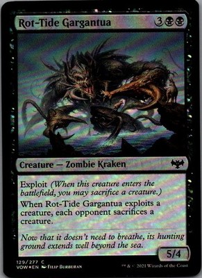 Rot-Tide Gargantua C Innistrad: Crimson Vow Foil 129 NM