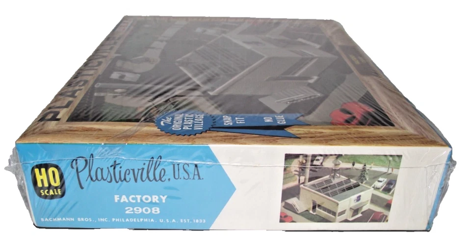 Vintage Plasticville Factory #  2908 HO Gauge  Snap Fit Sealed New - Image 4 of 4