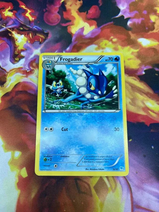 Frogadier 6/30 Regular MP-Moderately Played Pokémon TCG