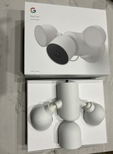 Google Nest Cam W/Floodlight GPLE9  G3AL9 Outdoor Security Camera Exc Cond