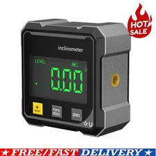 4-sided Magnetic Dual Laser Inclinometer Digital Angle Measuring Instrument❀