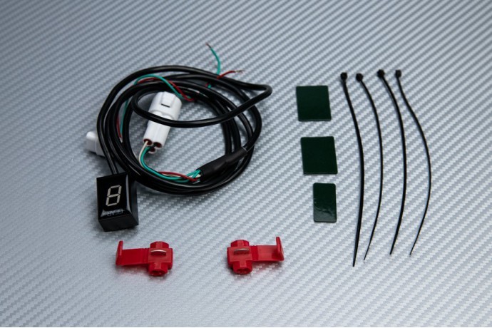 Indicateur de rapport engagé avec affichage LED vert étanche pour XT660XTX