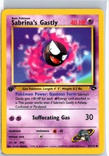 Sabrina's Gastly (97) 1st Edition Common Gym Challenge 097/132 NM on eBay