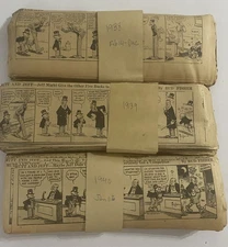 Mutt & Jeff Comic Strip Lot 1938–1940 – 900+ Vintage Newspaper Clippings
