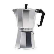  Classic Stovetop Espresso and Coffee Maker, Moka Pot for Italian 12 Cup Silver