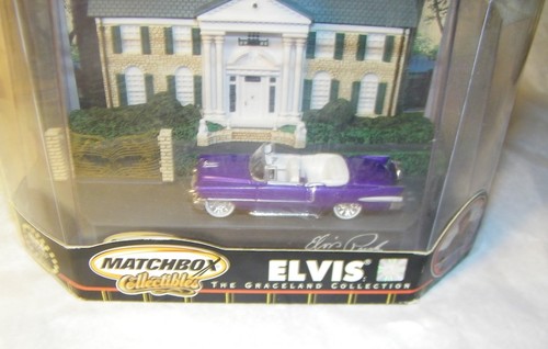 Matchbox 1956 Cadillac Eldorado Car Elvis The Graceland Collection Diorama NEW - Picture 4 of 6