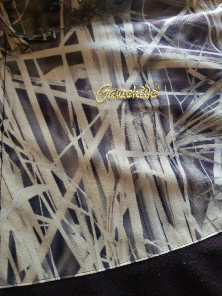 Gamehide Jacket Size X-LARGE Pullover Camouflage Hush Hide Hunting ...