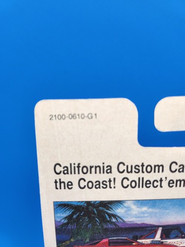1989 Hot Wheels California Custom #2100-0610-G1 BMW CABRIO U24 - Bild 3 von 11