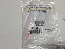 New Genuine OEM Whirlpool Dryer Heating Element Connecting Wire Kit 279457