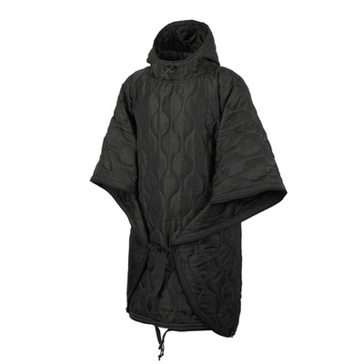 Helikon-Tex SWAGMAN ROLL Basic Poncho Thick Winter Padding Blanket Quilt Black