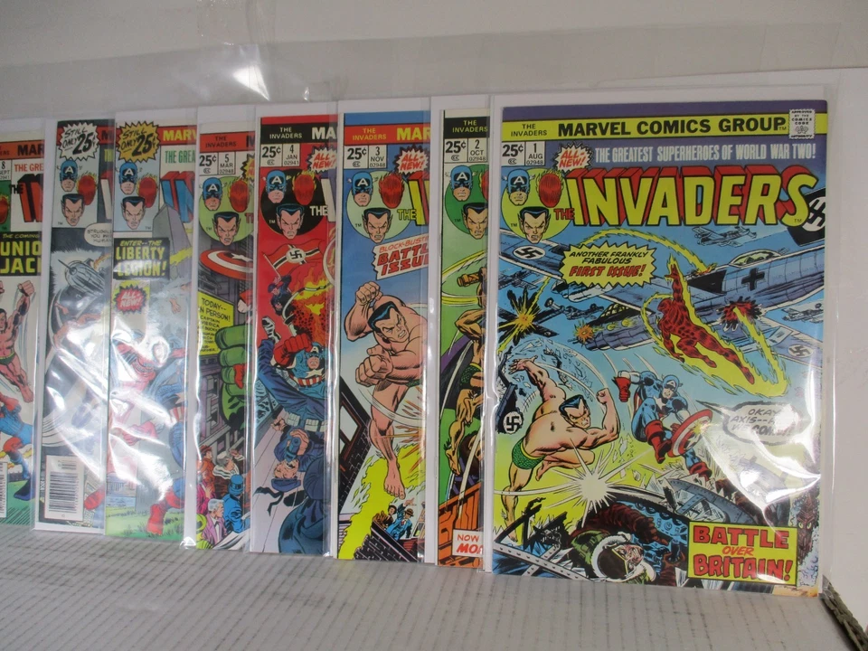 Invaders 1-41+Annual COMPLETE HIGH-GRADE SET 1975-1979 Marvel Comics (s 15585) - Image 2 of 3