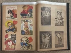 Vintage 1940s Cocker Spaniel Dog Scrapbook 17.5 X 13.5 Inches VERY SCARCE