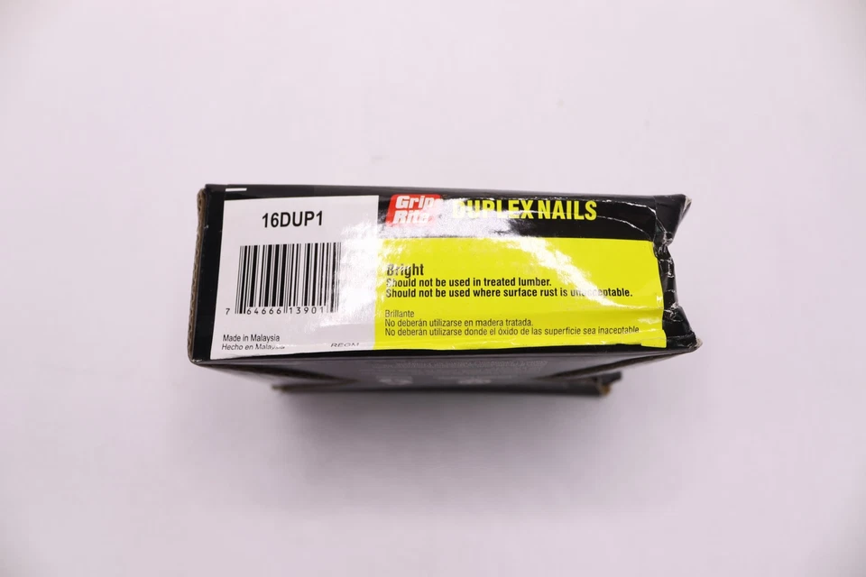 Prime Source 16D 亮双工头钉 3" 1 磅 16DUP1 — 第 3/3 张图片