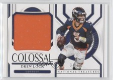 2020 Panini National Treasures Colossal Materials 84/99 Drew Lock #CM-DL s3g